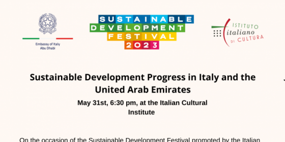 Sustainable development progress in Italy and the United Arab Emirates