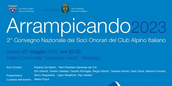 Secondo Convegno nazionale dei soci onorari del Club alpino italiano