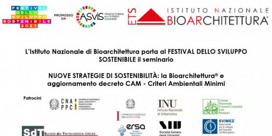Nuove strategie di sostenibilità: la bioarchitettura e aggiornamento decreto Cam
