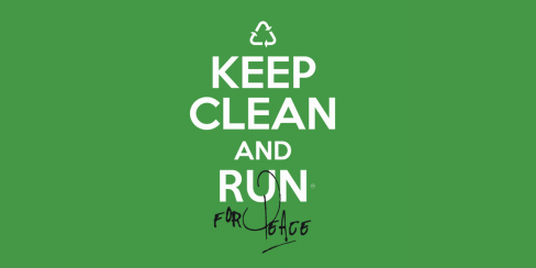 Keep clean and run for peace